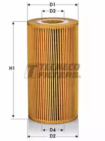 TECNECO FILTERS ol0216e -  Масляный фильтр